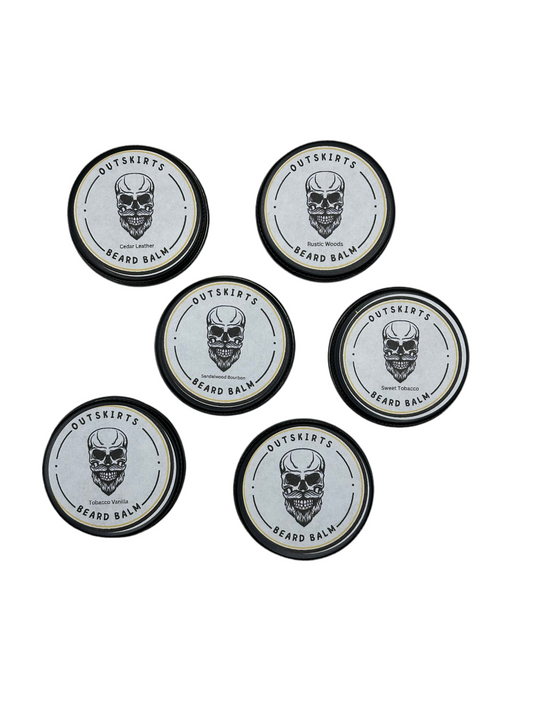 Beard Balm Sampler Pack (Six .5 oz cans)